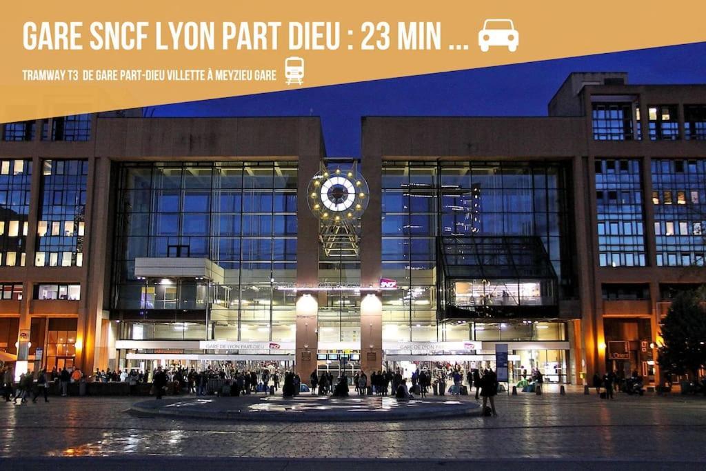 Comfort And Tranquility Near Lyon And Groupama Stadium, 4 Personnes Meyzieu ภายนอก รูปภาพ