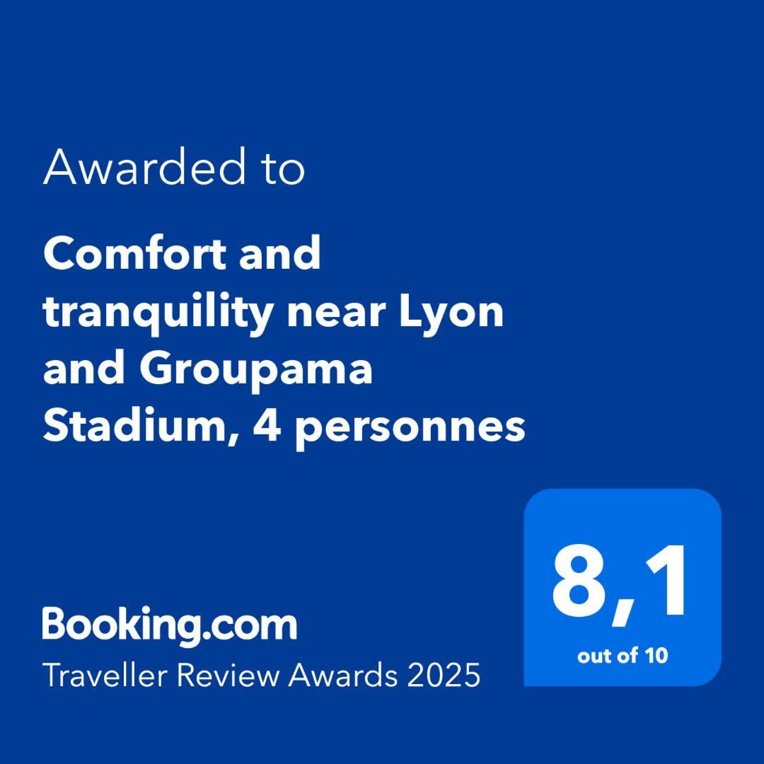 Comfort And Tranquility Near Lyon And Groupama Stadium, 4 Personnes Meyzieu ภายนอก รูปภาพ